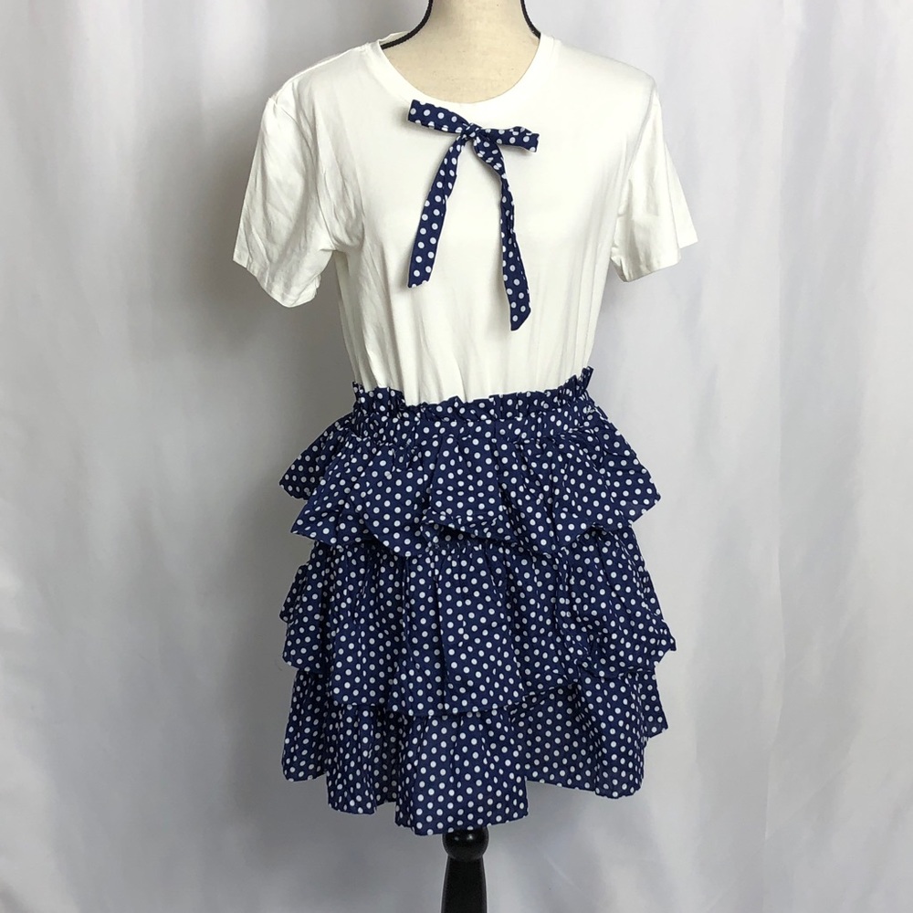 Fun flirty ruffle dress NWT